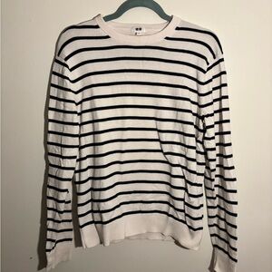 cotton striped Uniqlo sweater
